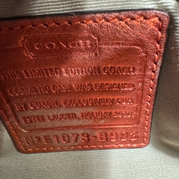 Coach x Estee Lauder 2010 Holiday Edition Cosmetic Bag - Picture 11 of 11